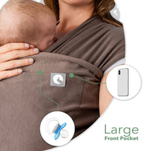 Load image into Gallery viewer, The Pocket Wrap | Baby Sling | Earth
